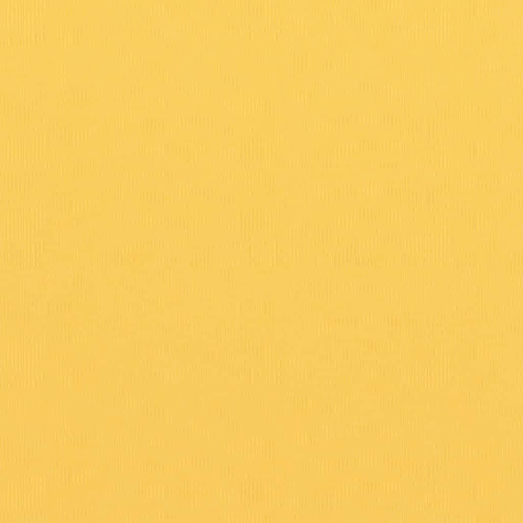 vidaXL Balkonscherm 75x400 cm oxford stof geel