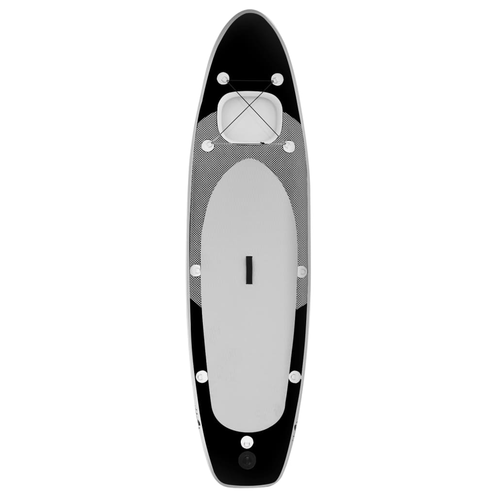 vidaXL Stand Up Paddleboardset opblaasbaar 300x76x10 cm zwart
