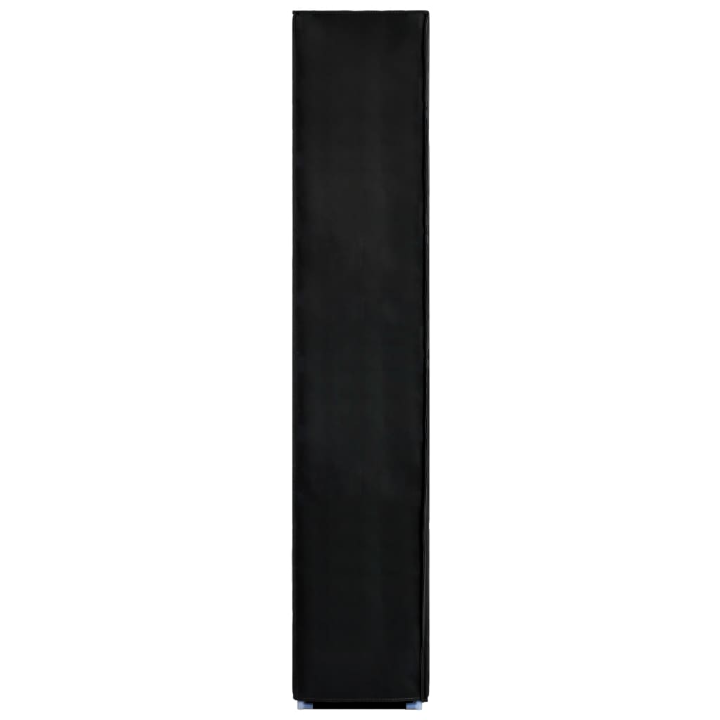vidaXL Schoenenkast 60x30x166 cm stof zwart