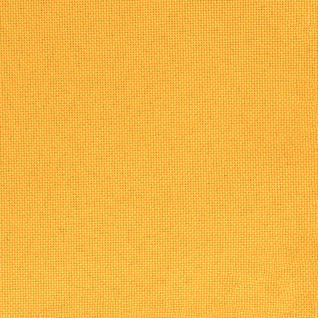 vidaXL Barkruk draaibaar stof geel