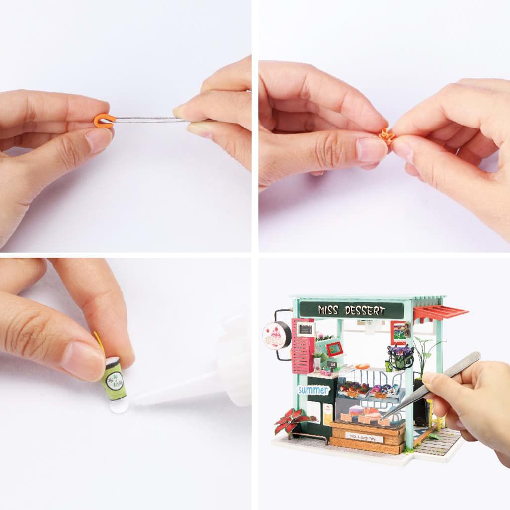 Robotime Miniatuur knutselset Dessert Shop