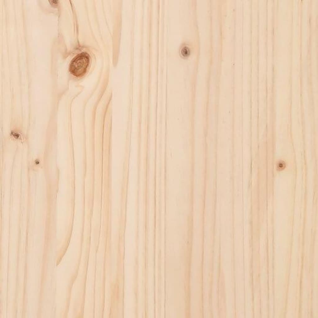 vidaXL Monitorstandaard 100x24x13 cm massief grenenhout