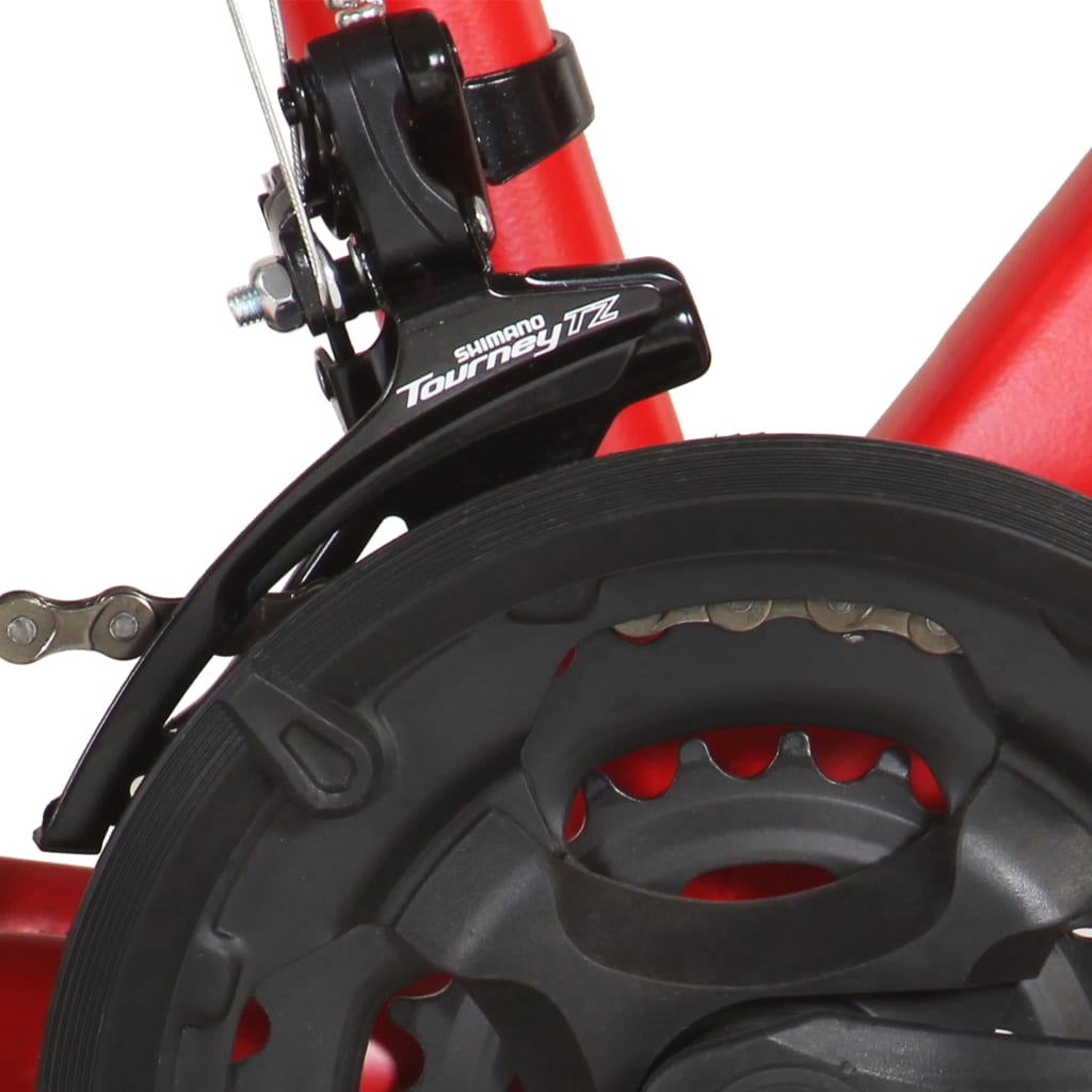 vidaXL Mountainbike 21 versnellingen 29 inch wielen 48 cm frame rood