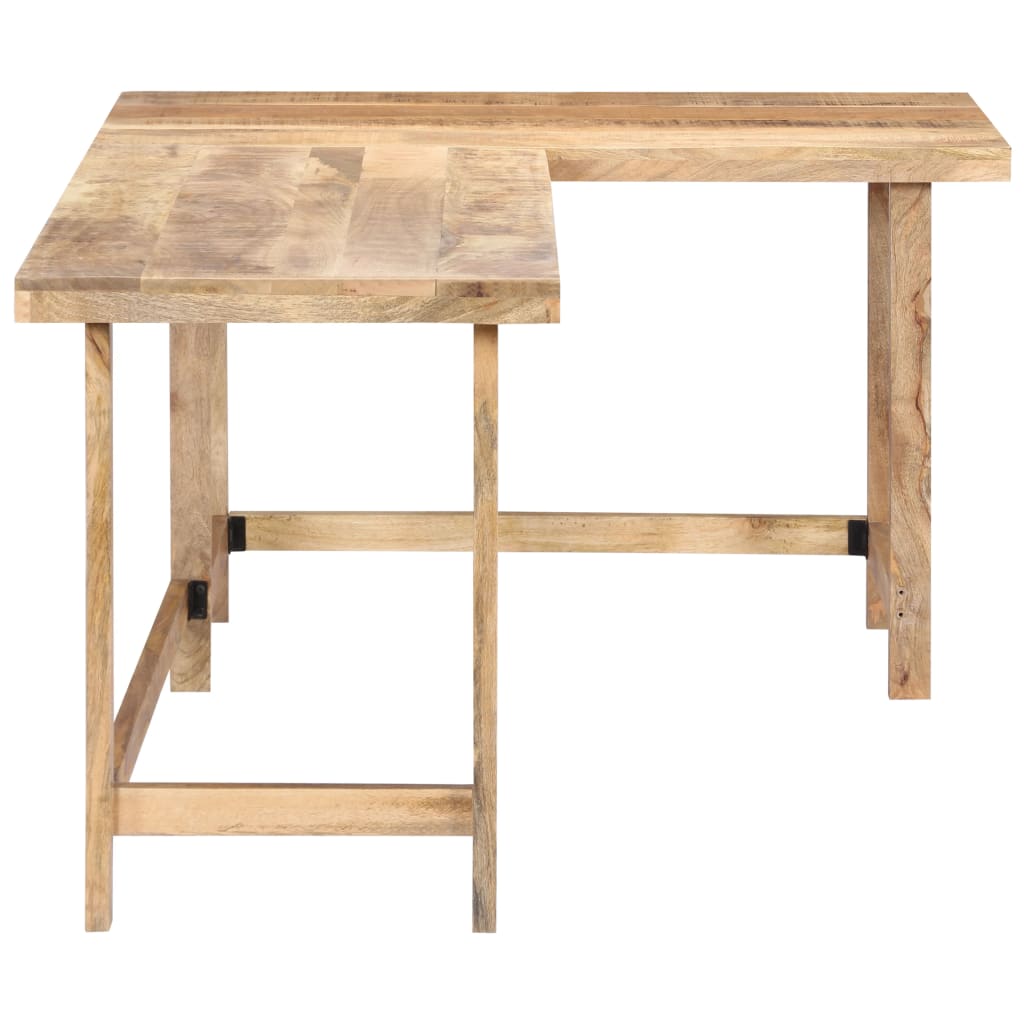 vidaXL Bureau 180x120x76 cm massief mangohout
