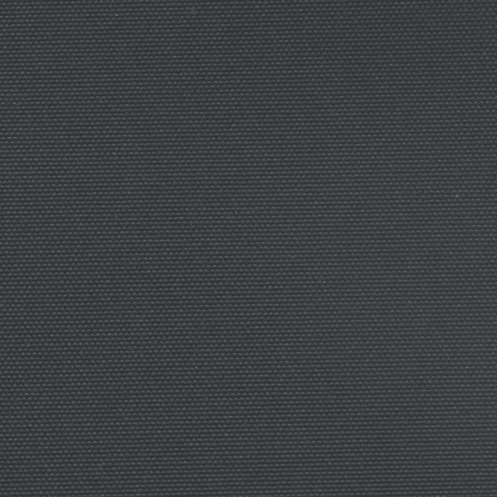 vidaXL Windscherm uittrekbaar 100x500 cm zwart