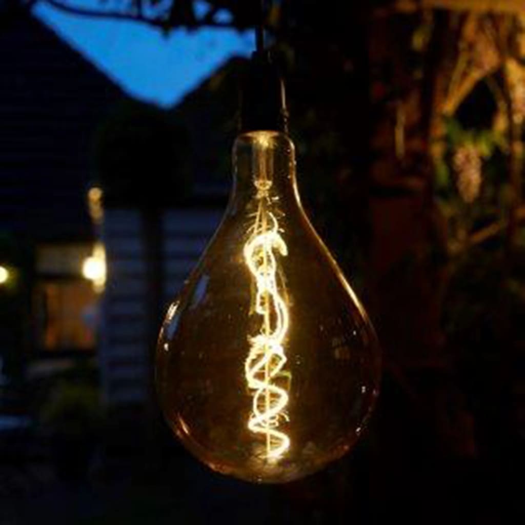 Luxform Tuinlamp op batterijen Raindrop LED