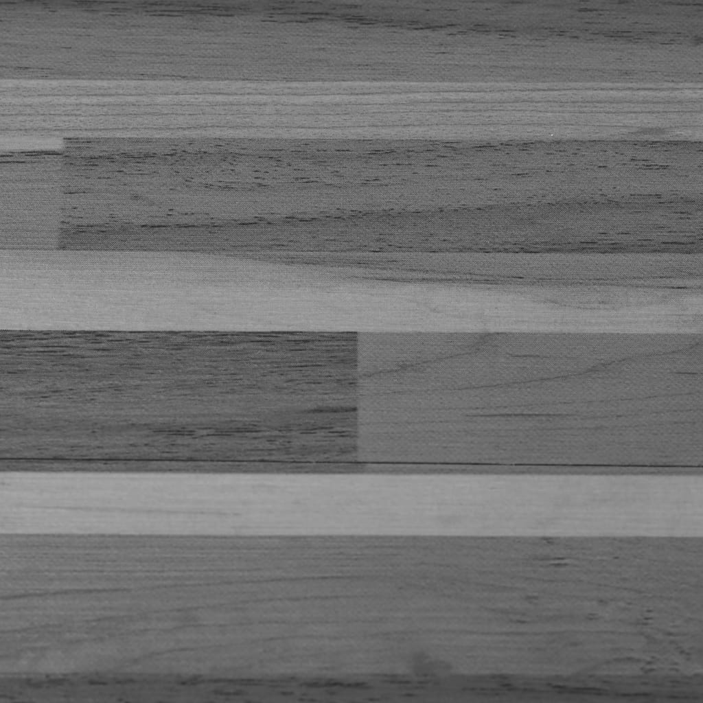 vidaXL Vloerplanken niet-zelfklevend 5,26 m² 2 mm PVC gestreept grijs