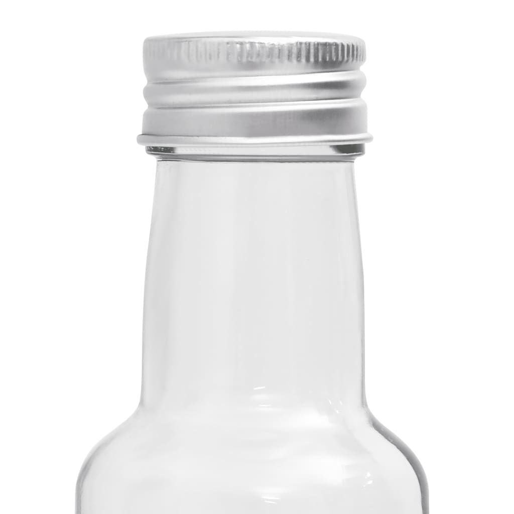vidaXL Flessen met schroefdop 10 st 260 ml glas