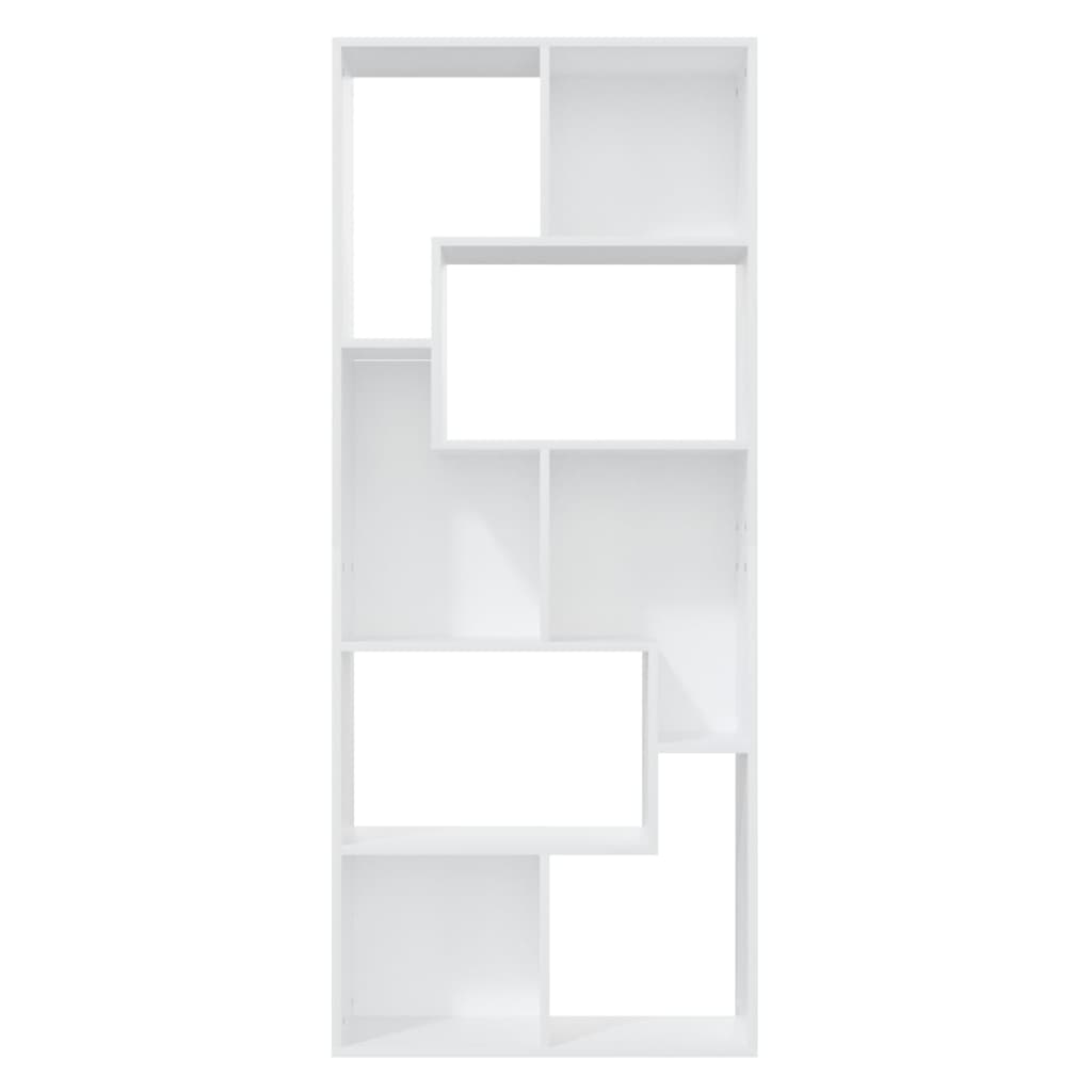 vidaXL Boekenkast 67x24x161 cm bewerkt hout wit