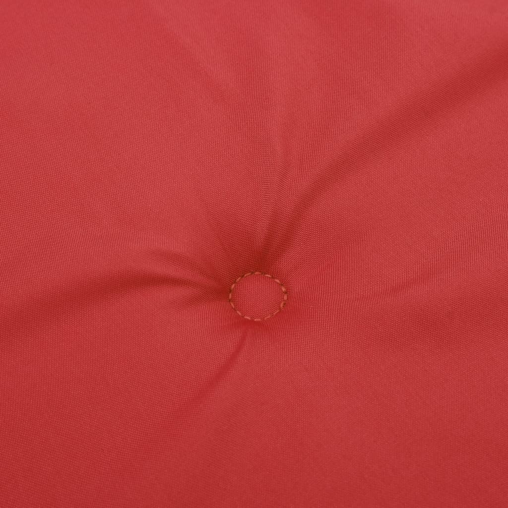 vidaXL Tuinstoelkussens 6 st 50x50x3 cm oxford stof rood