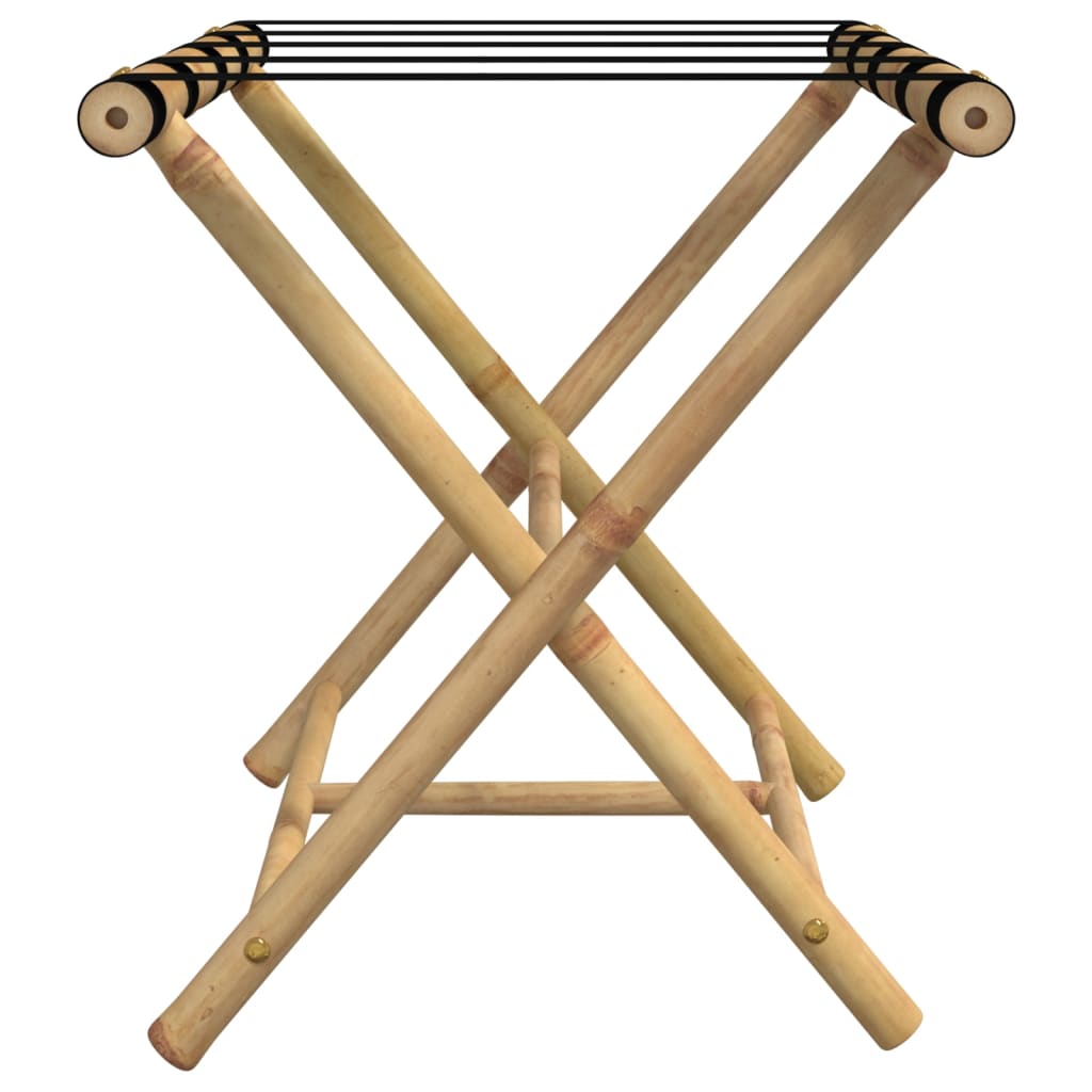vidaXL Bagagerek inklapbaar 62x42x50,5 cm bamboe