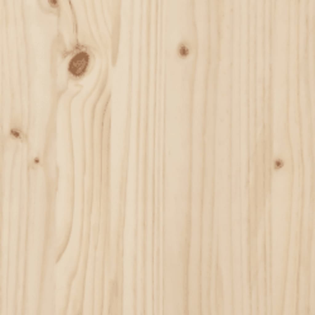 vidaXL Bedframe massief hout 90x190 cm
