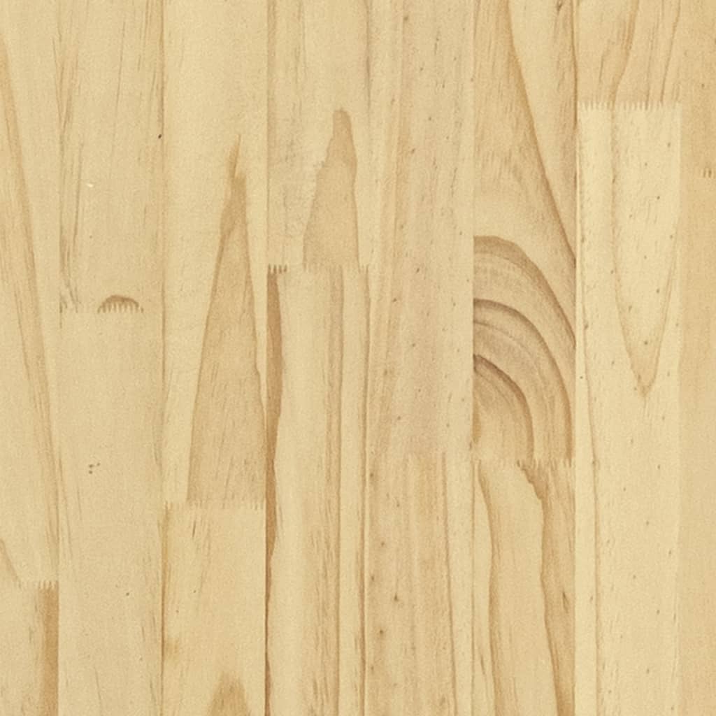 vidaXL Bijzetkast 60x36x84 cm massief grenenhout