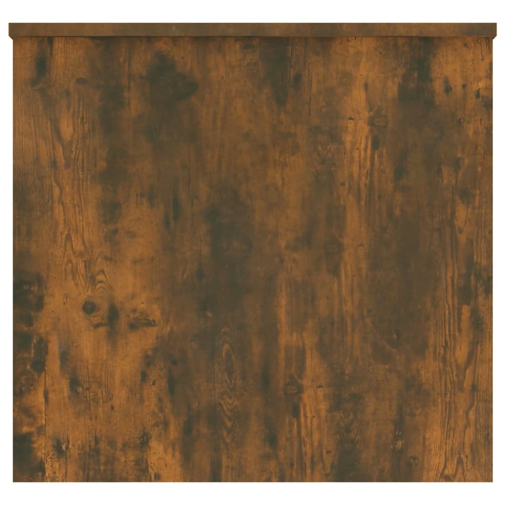 vidaXL Salontafel 102x55,5x52,5 cm bewerkt hout gerookt eikenkleurig