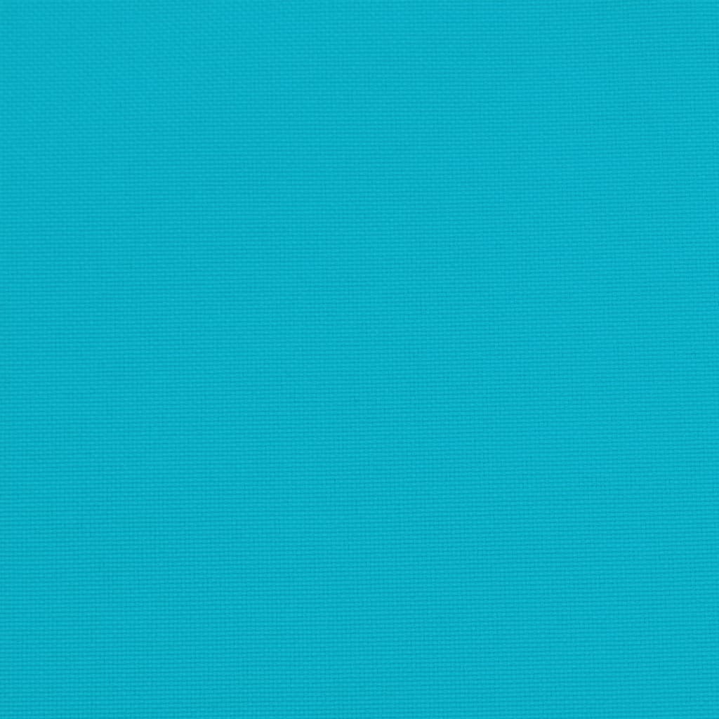 vidaXL Tuinbankkussens 2 st 100x50x7 cm stof turquoise