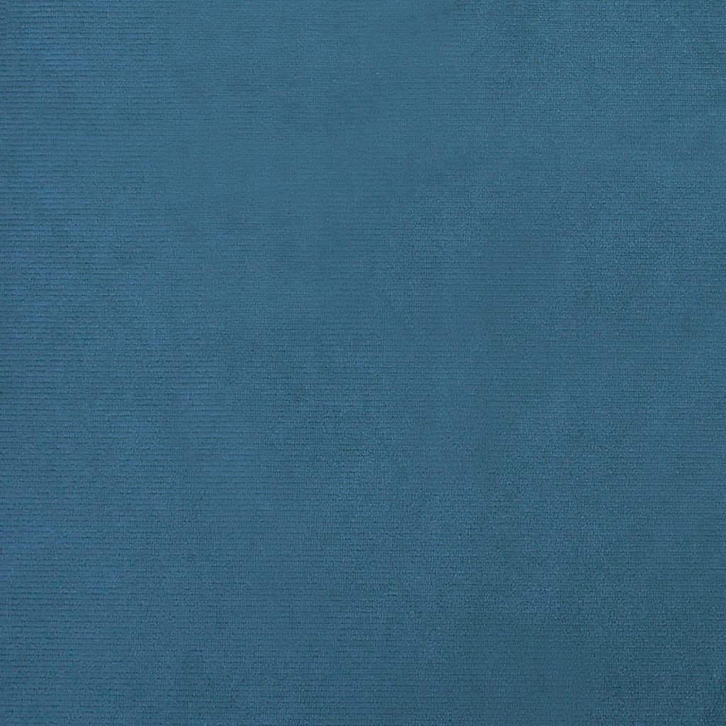 vidaXL Hondenmand 80x45x30 cm fluweel blauw