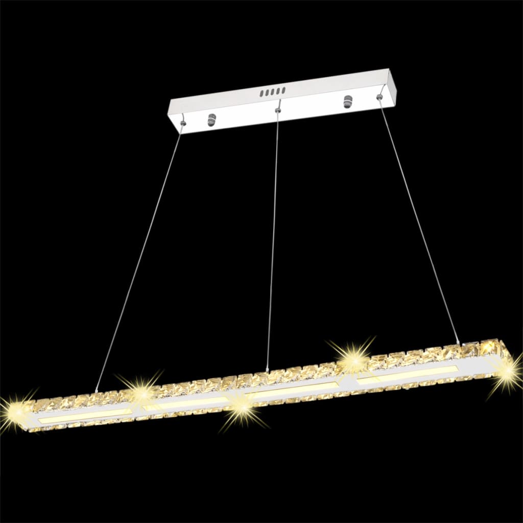 LED Hanglamp lange strook kristal 13 W