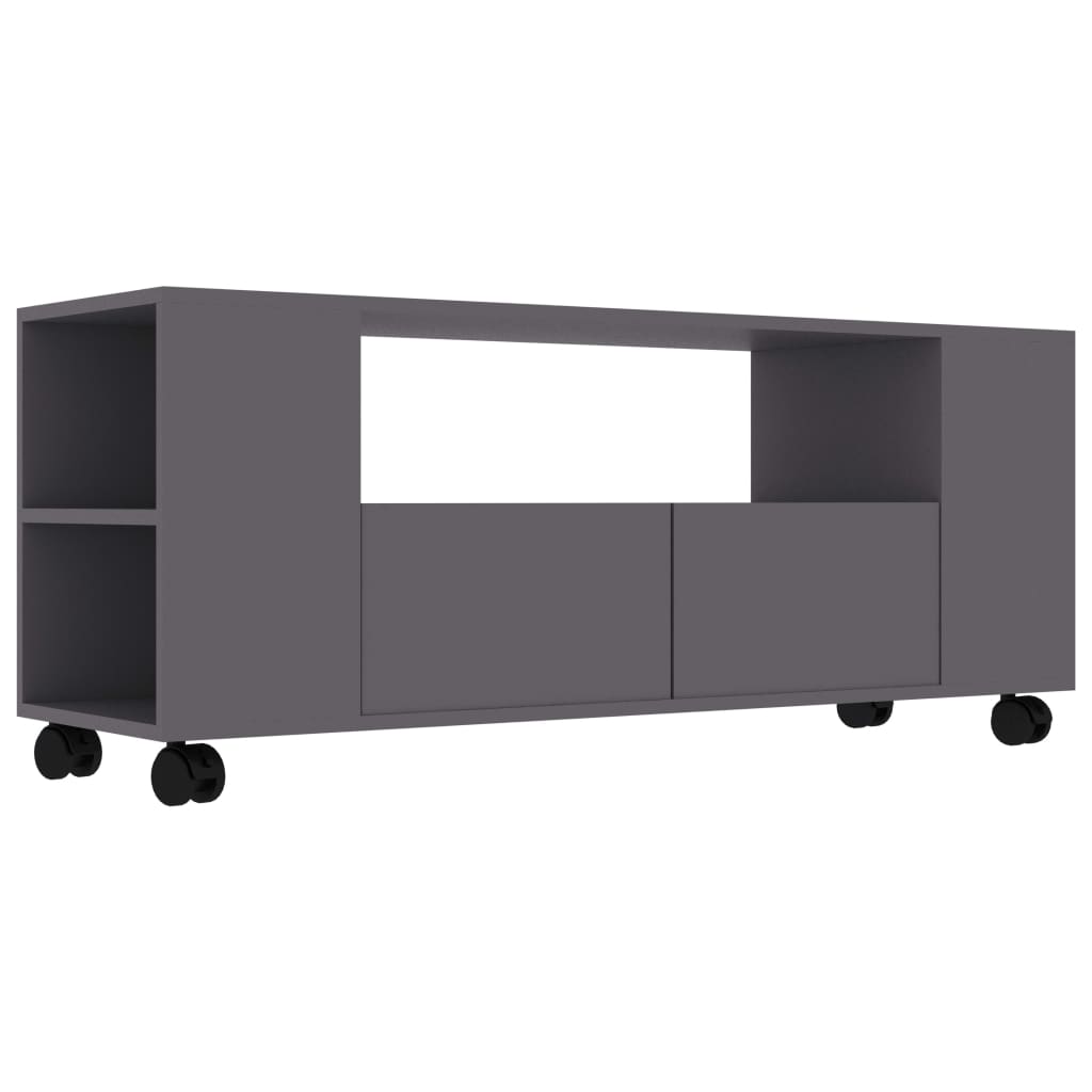vidaXL Tv-meubel 120x35x48 cm bewerkt hout grijs