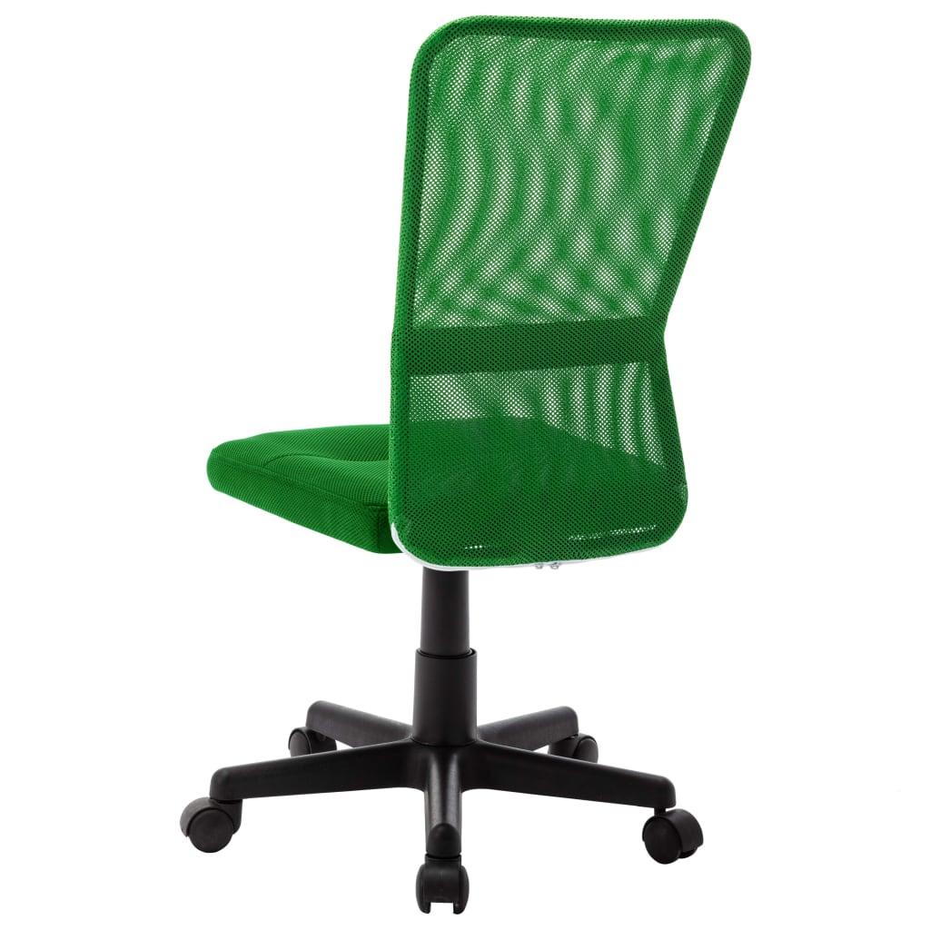 vidaXL Kantoorstoel 44x52x100 cm mesh stof groen