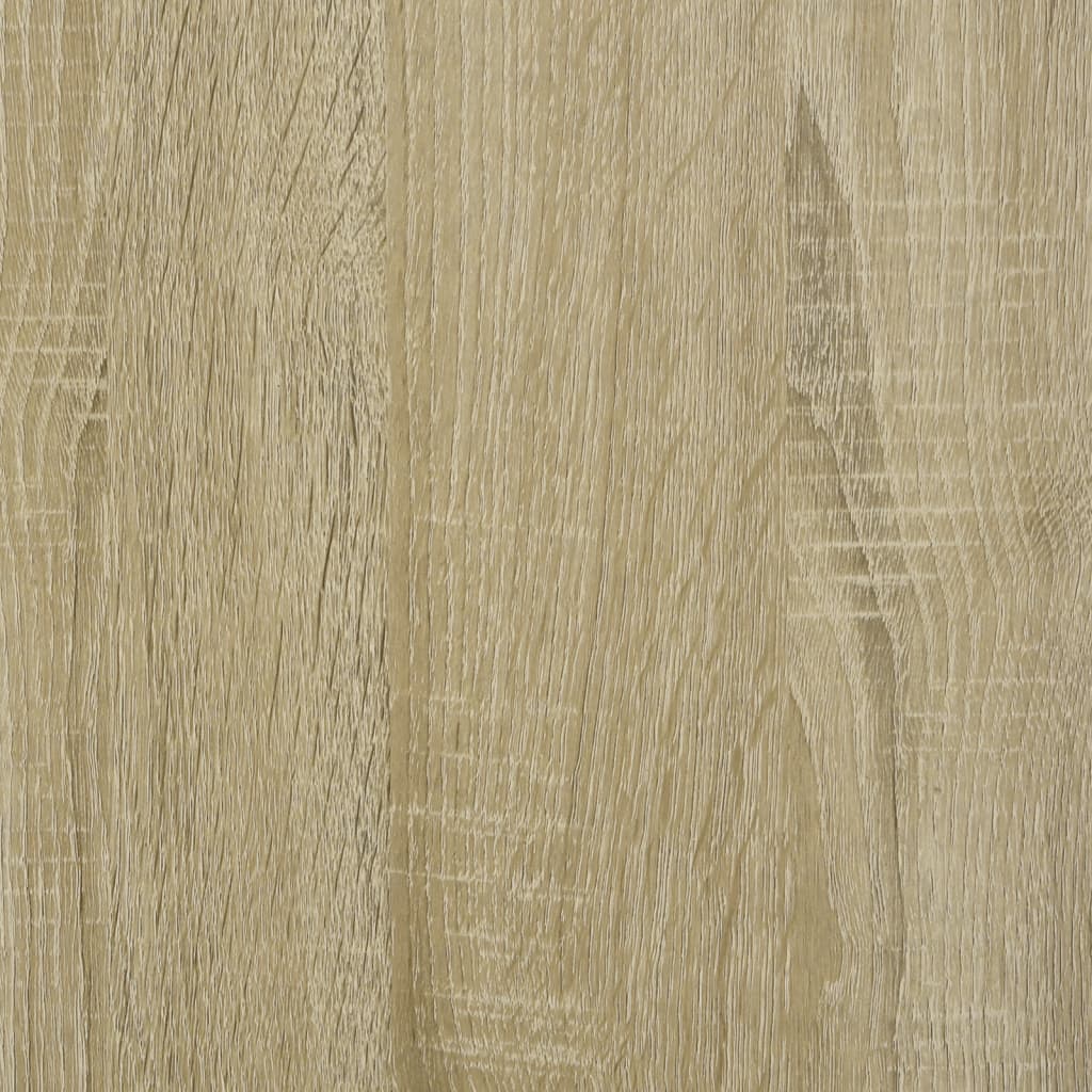vidaXL Salontafel 90x44,5x45 cm bewerkt hout sonoma eikenkleurig