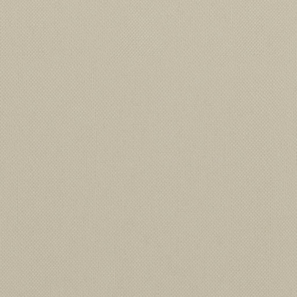 vidaXL Balkonscherm 120x500 cm oxford stof beige