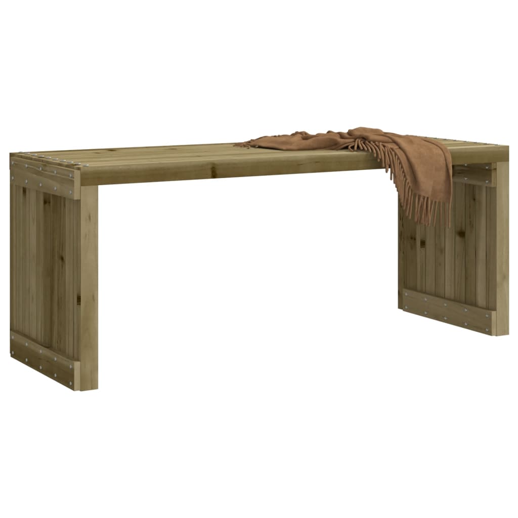 vidaXL Tuinbankje verlengbaar 212,5x40,5x45 cm geïmpregneerd hout
