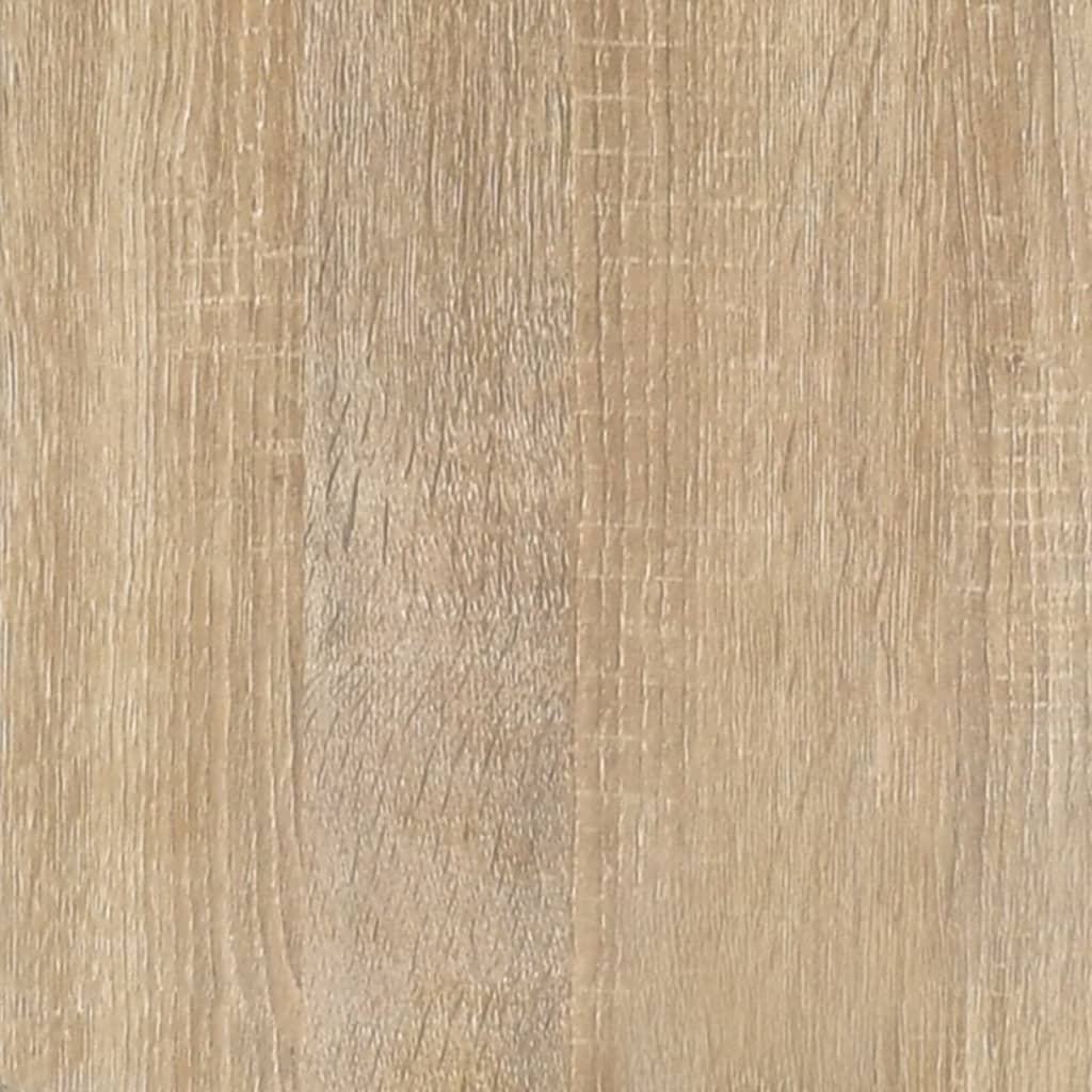 vidaXL Salontafel 90x49x45 cm bewerkt hout sonoma eikenkleurig