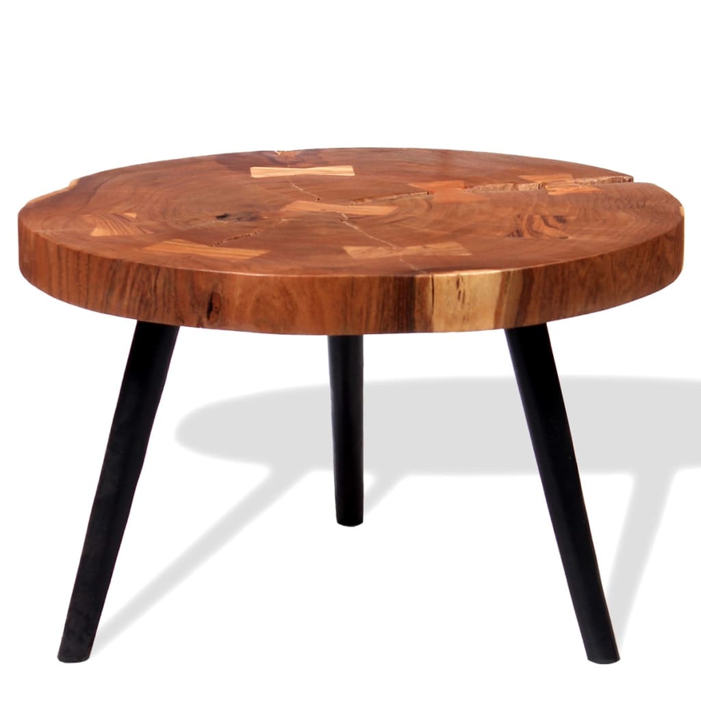 vidaXL Salontafel 50x35x45 cm massief acaciahout vidaXL Salontafel 50x35x45 cm massief acaciahout