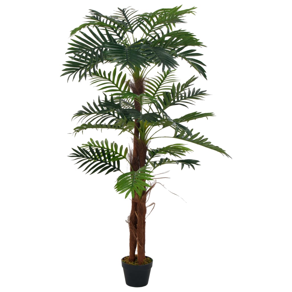 vidaXL Kunstplant met pot palm 165 cm groen