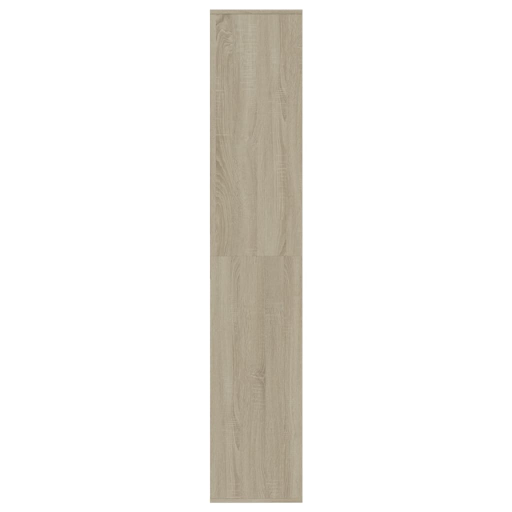 vidaXL Schoenenkast 54x34x183 cm bewerkt hout sonoma eikenkleurig