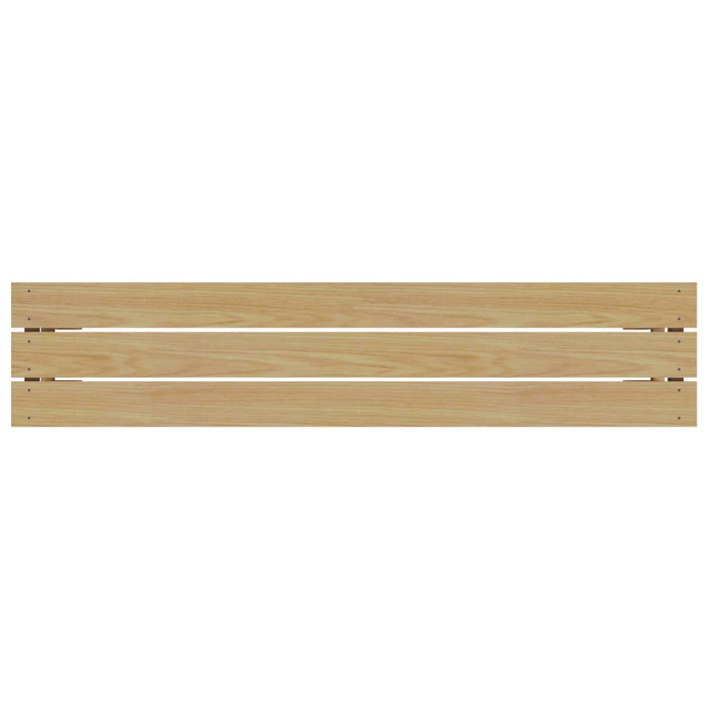 vidaXL 3-delige Tuinset geïmpregneerd grenenhout