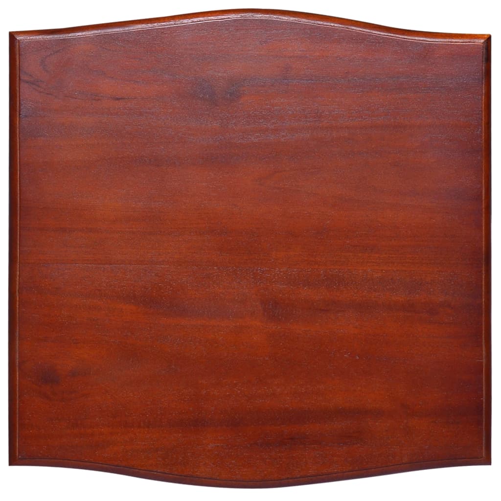 vidaXL Nachtkastje massief mahoniehout klassiek bruin