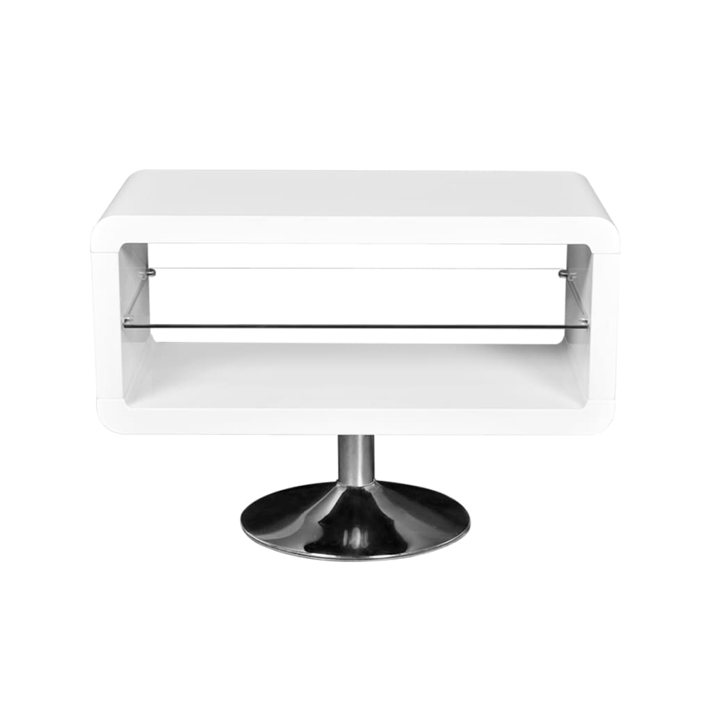 LED hoogglans TV meubel 80 cm (wit)