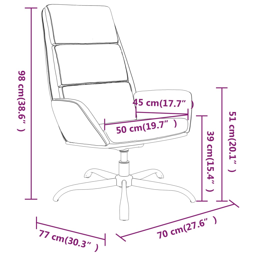 vidaXL Relaxstoel met voetenbank fluweel mosterdgeel