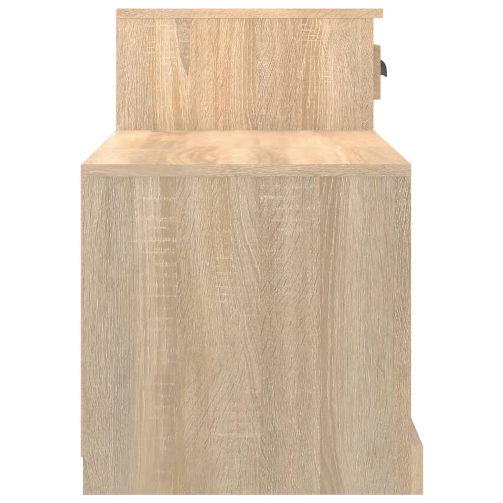 vidaXL Schoenenkast 100x42x60 cm bewerkt hout sonoma eikenkleurig