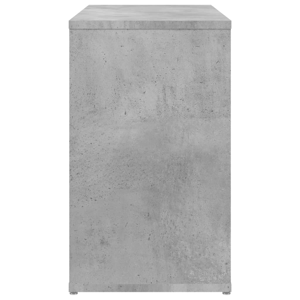 vidaXL Bijzetkast 60x30x50 cm spaanplaat betongrijs