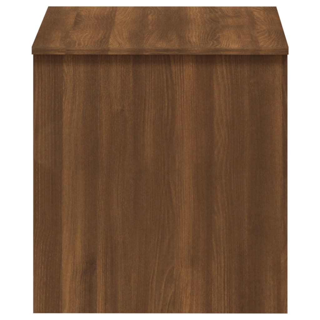 vidaXL Salontafel 102x50,5x52,5 cm bewerkt hout bruineikenkleurig