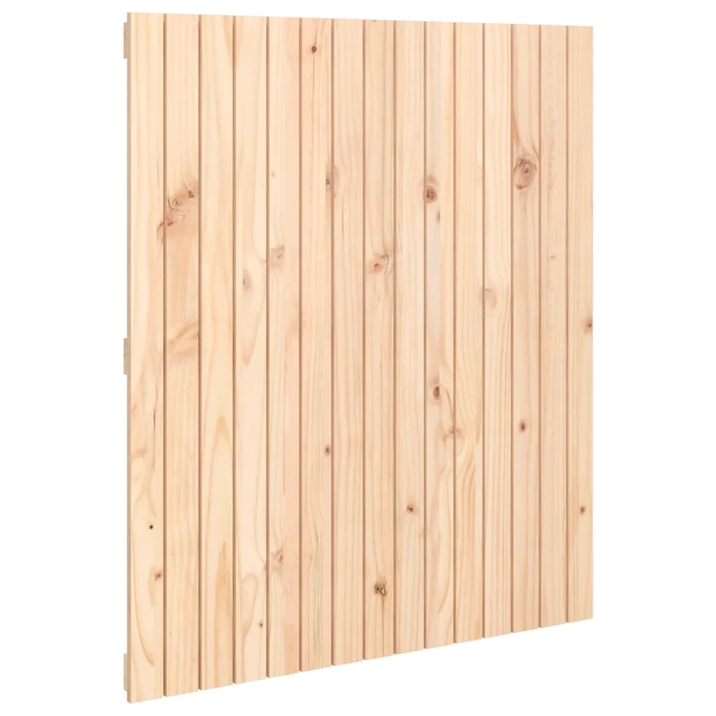 vidaXL Wandhoofdbord 95,5x3x110 cm massief grenenhout