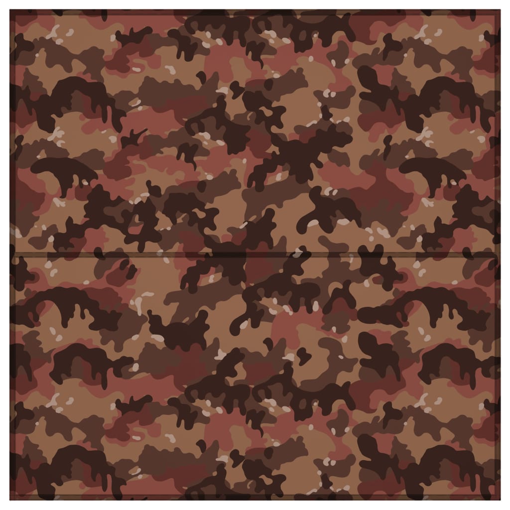 vidaXL Afdekzeil 4x4 m camouflage