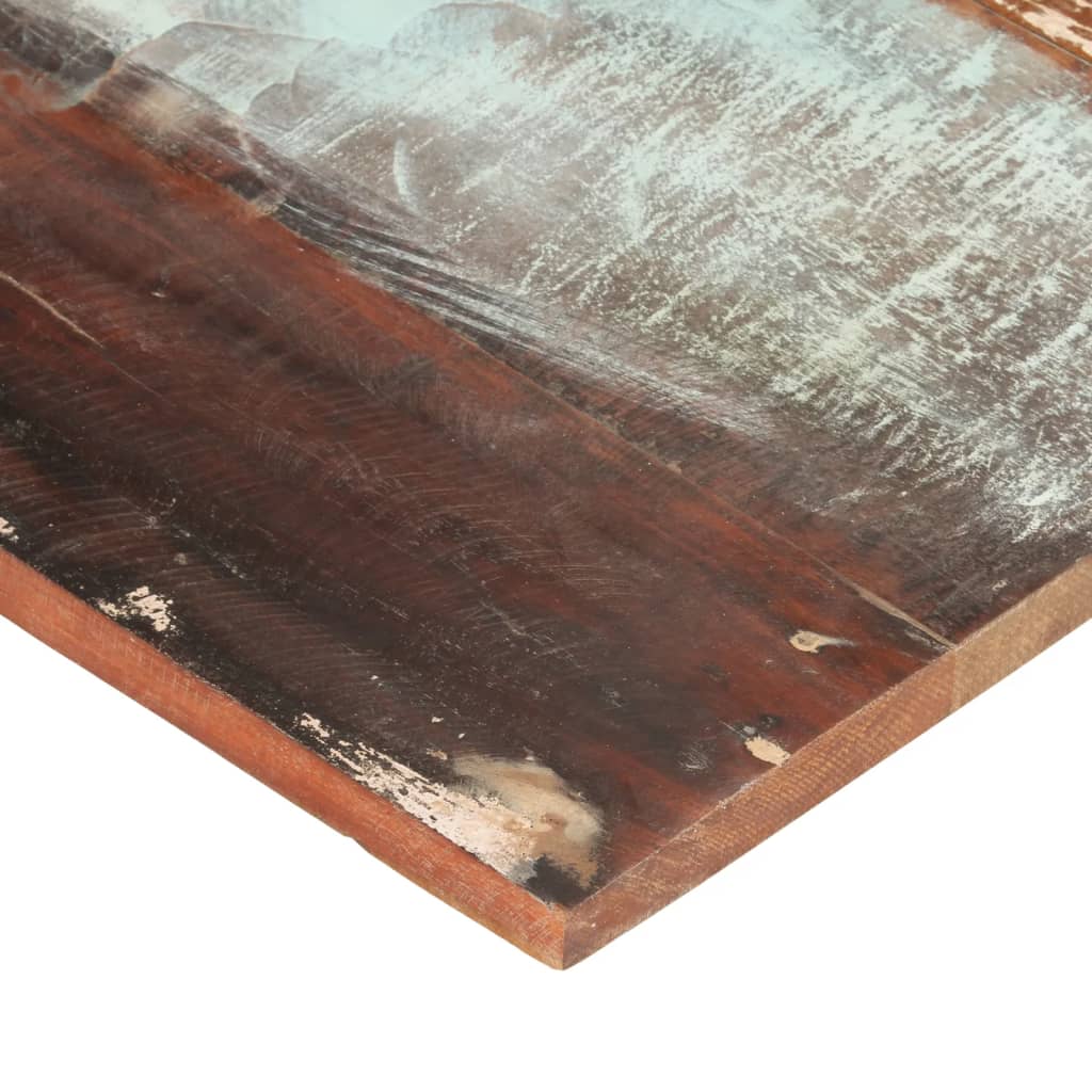 vidaXL Tafelblad 120x60x(2,5-2,7) cm massief gerecycled hout