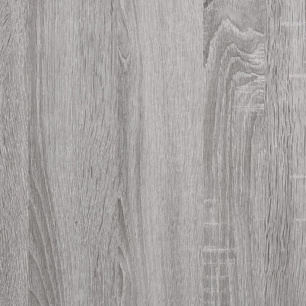 vidaXL Schoenenbank 102x32x50 cm bewerkt hout grijs sonoma eikenkleur
