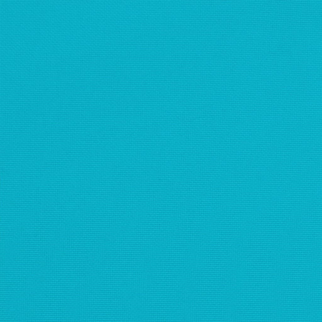 vidaXL Tuinbankkussen 100x50x7 cm oxford stof turquoise