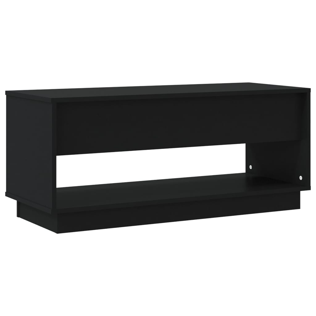vidaXL Tv-meubel 102x41x44 cm spaanplaat zwart