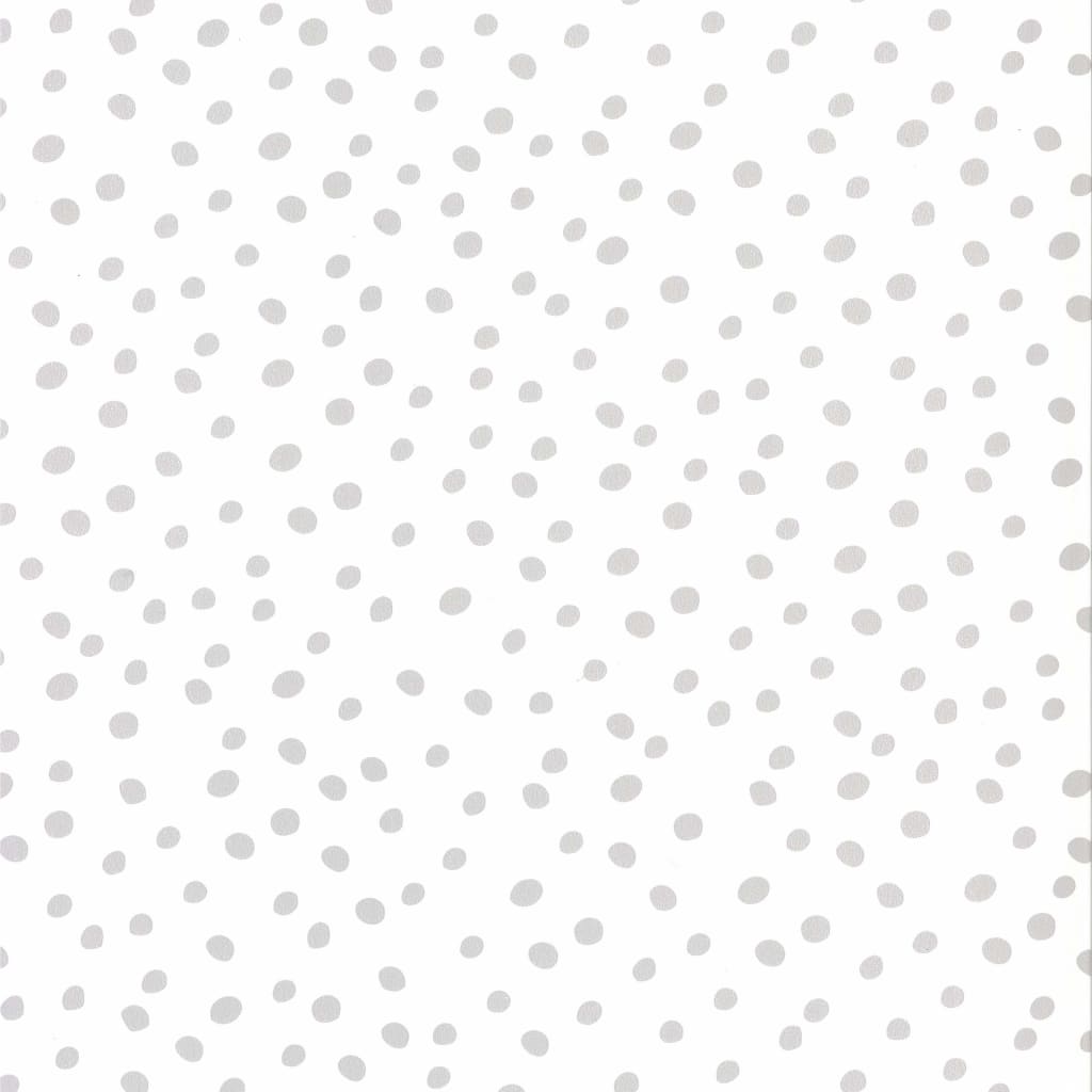 Noordwand Behang Fabulous World Dots wit en grijs