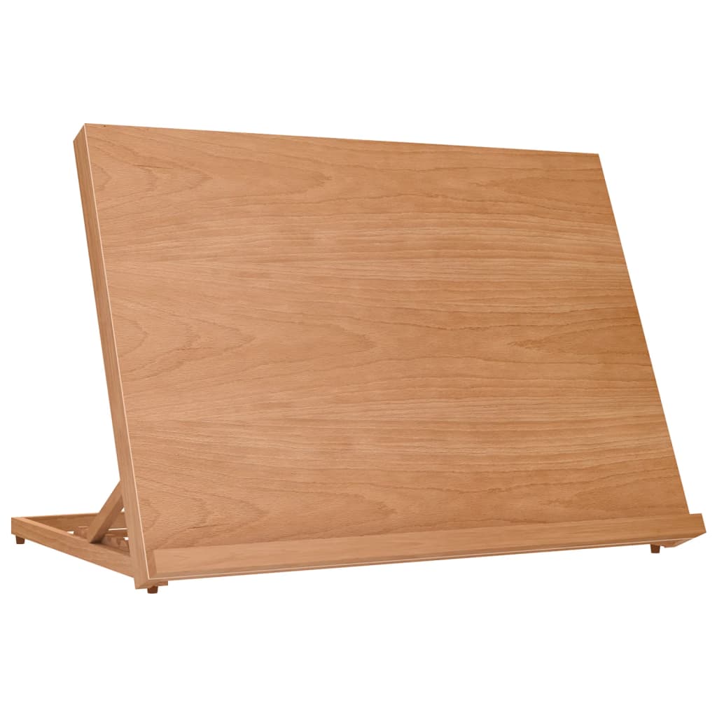 vidaXL Tafelezel met lade 41,5x37x12 cm massief grenenhout, kunstenaarsezel, kunstschildersezel, studio ezel, kunstwerkezel, schilderijhouder