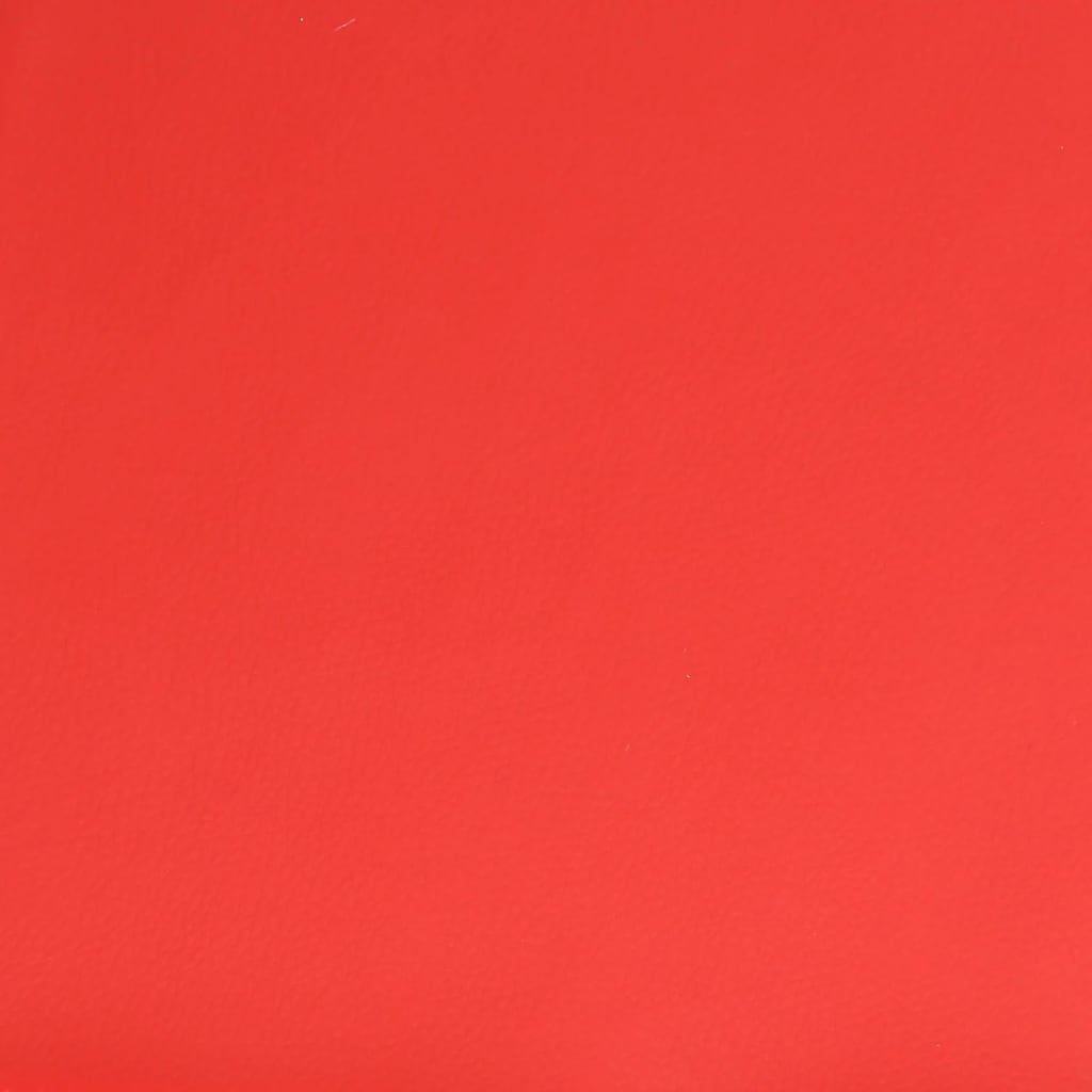 vidaXL Eetkamerstoel draaibaar kunstleer rood en wit