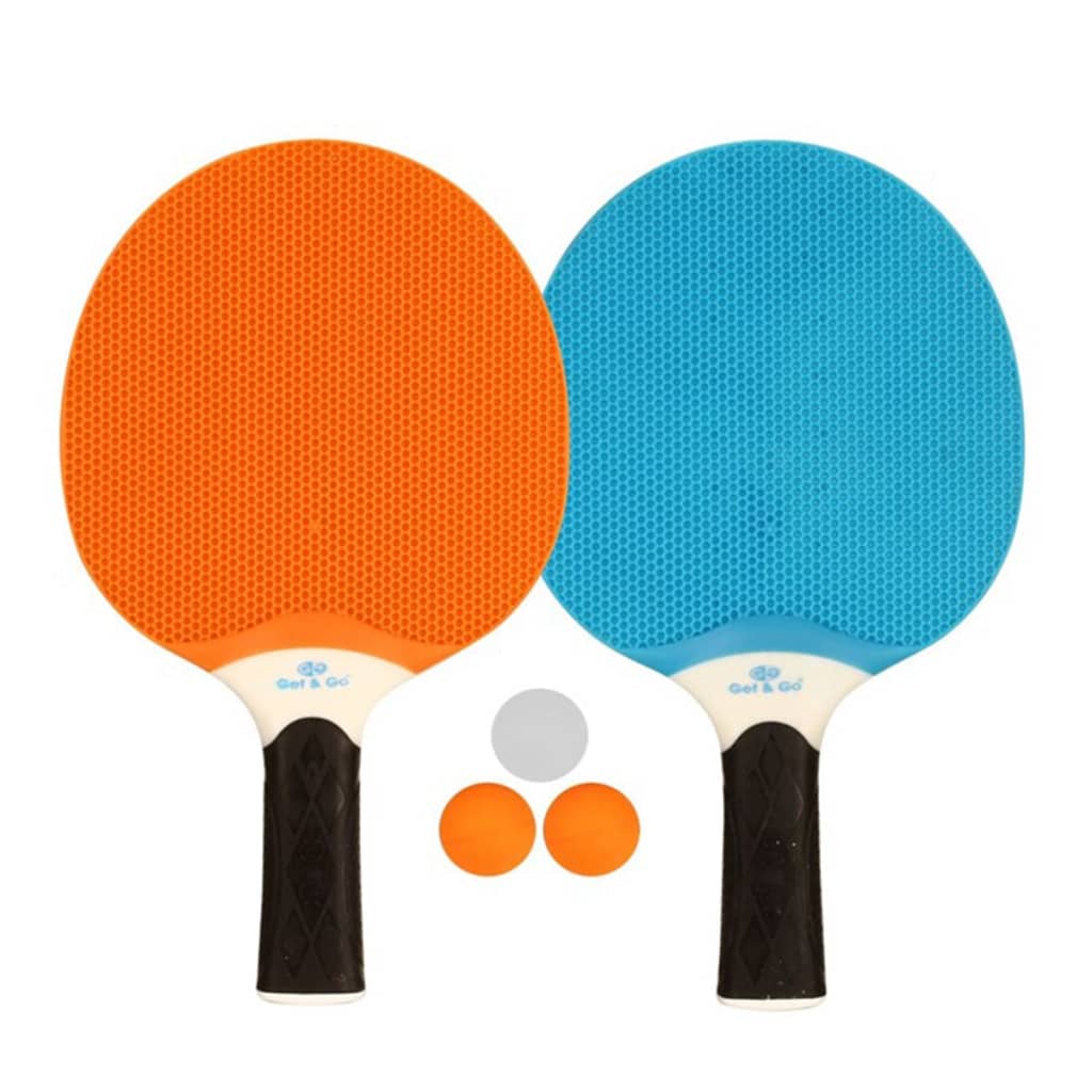 Get & Go Tafeltennisset blauw/oranje/lichtgrijs 61UP