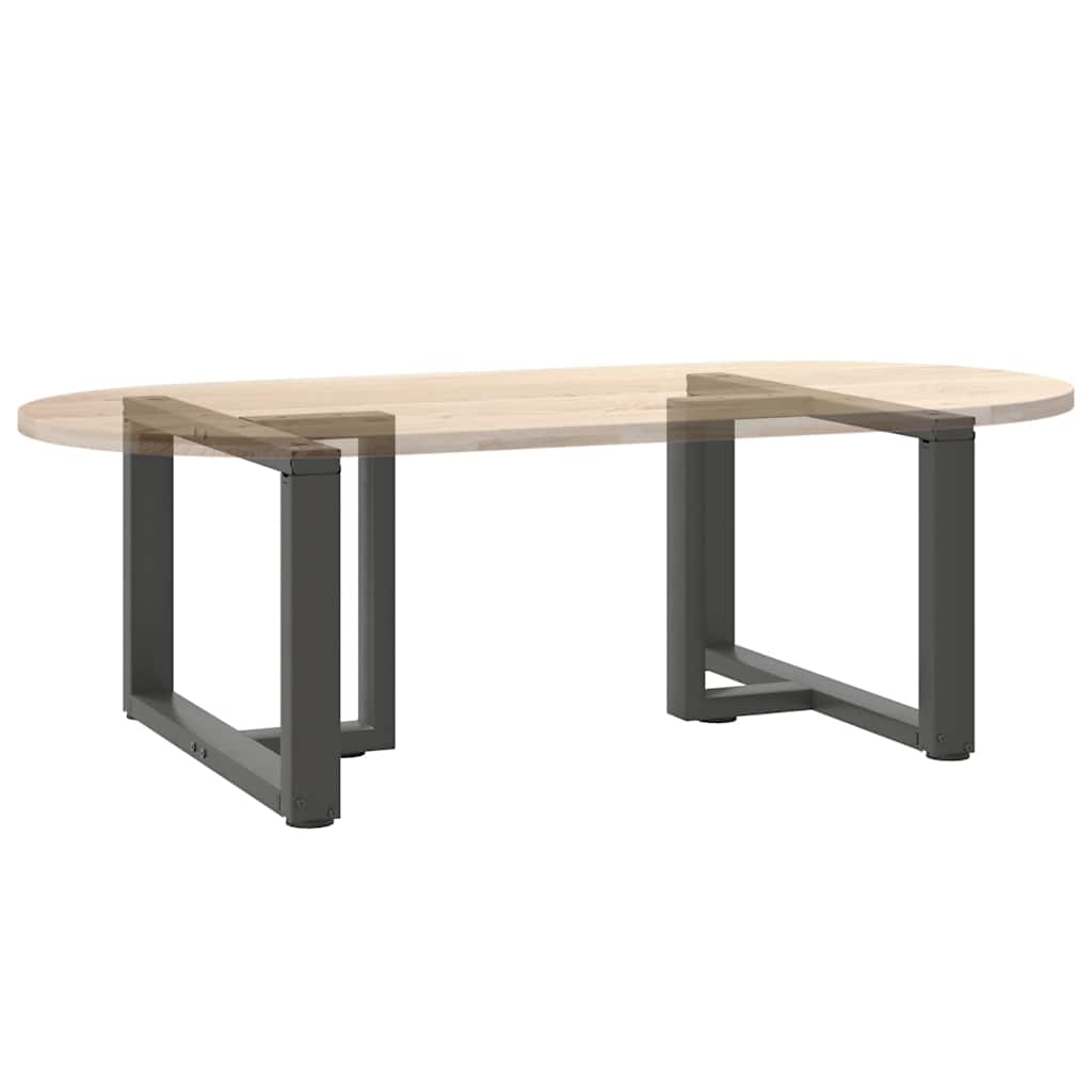 vidaXL Salontafelpoten 2 st T-vormig 60x25x(42-43) cm staal antraciet