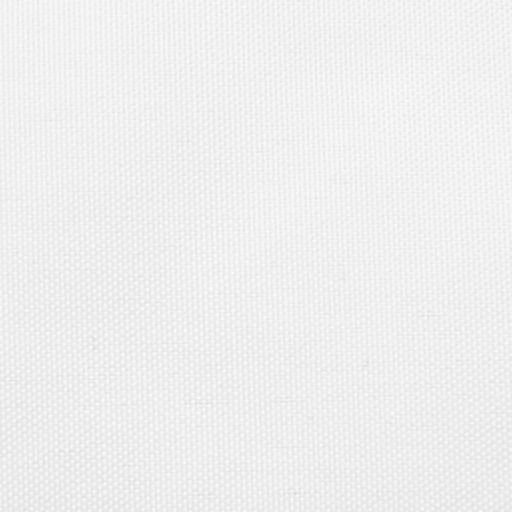 vidaXL Zonnescherm rechthoekig 6x8 m oxford stof wit