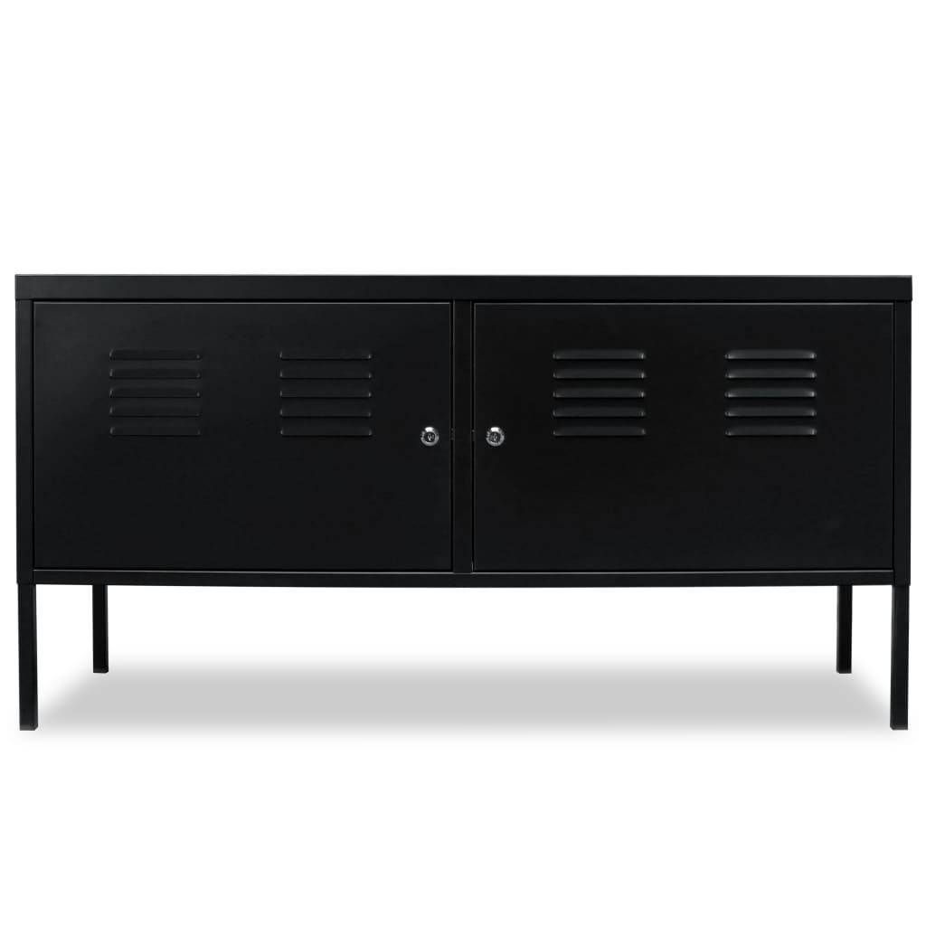 vidaXL Tv-meubel 118x40x60 cm zwart